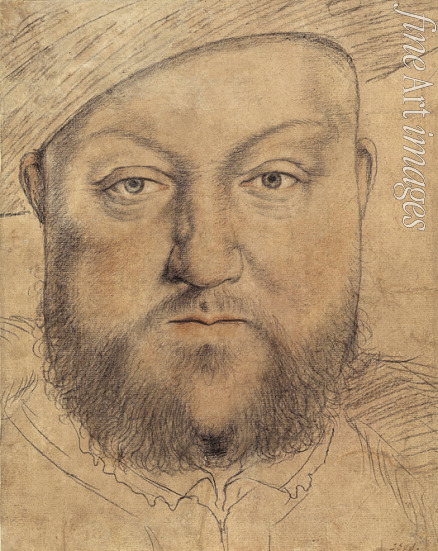 Holbein Hans der Jüngere - Porträt von König Heinrich VIII. von England