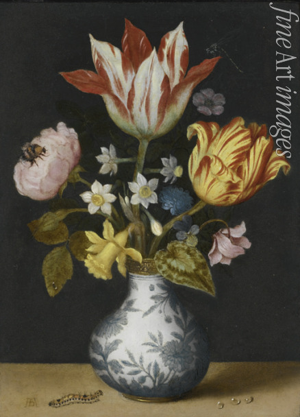 Bosschaert Ambrosius the Elder - Still Life of Flowers in a Wan-Li Vase