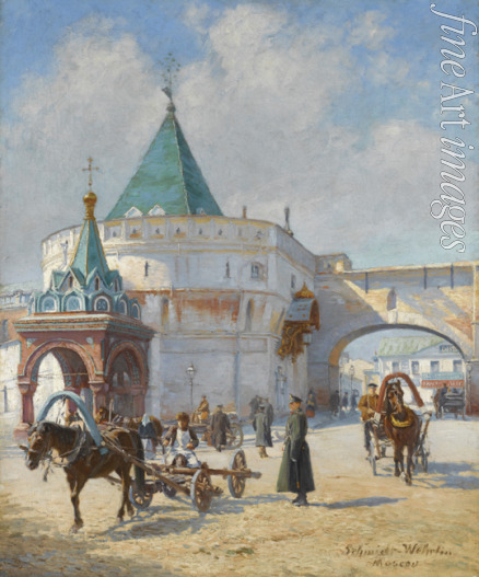 Schmidt-Wehrlin Émile - View of Moscow