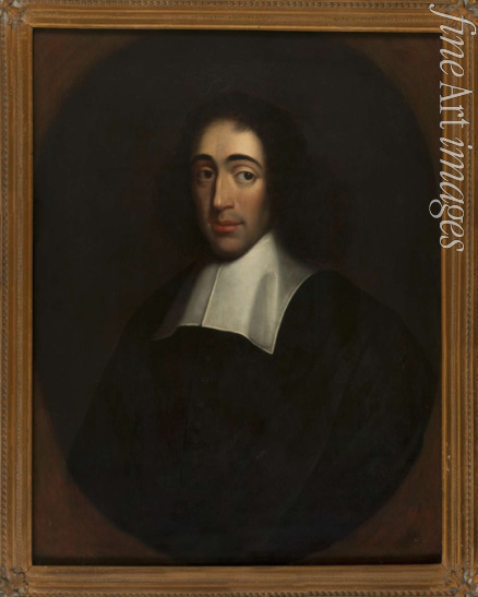 Unbekannter Künstler - Porträt von Baruch de Spinoza