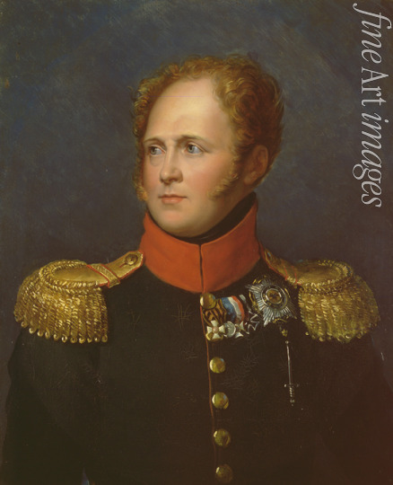 Gérard François Pascal Simon - Portrait of Emperor Alexander I (1777-1825)