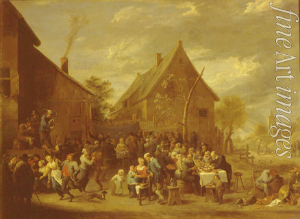 Teniers David der Jüngere - Die Hochzeit im Dorf