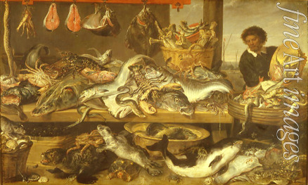 Snyders Frans - A Fishmonger's shop