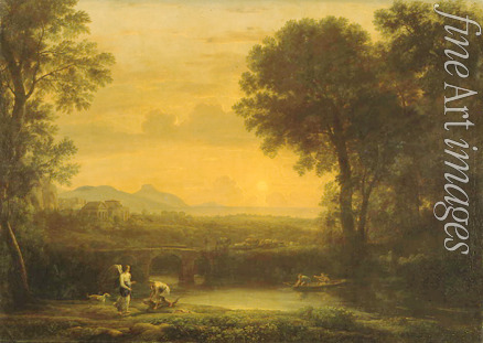 Lorrain Claude - Landscape with Tobias and the Angel