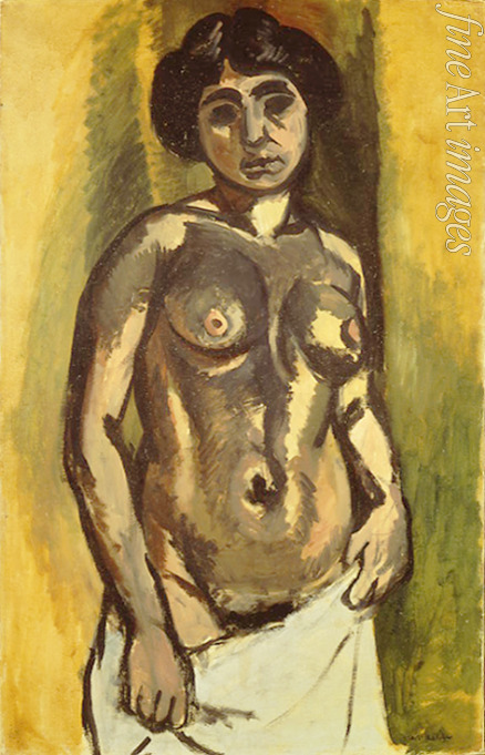 Matisse Henri - Frauenakt. Schwarz und Gold