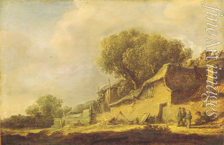 Goyen Jan Josefsz van - Landscape with a Peasant Cottage