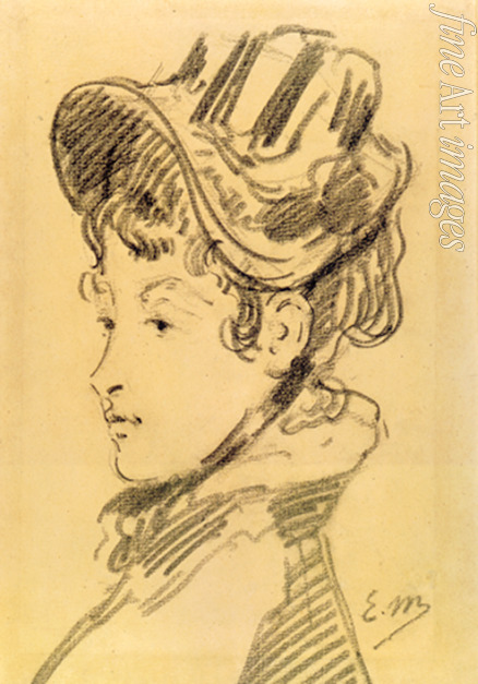 Manet Édouard - Madame Jules Guillemet