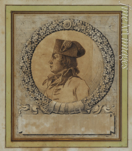 David Jacques Louis - Porträt von Philippe-François-Joseph Le Bas (1762-1794)