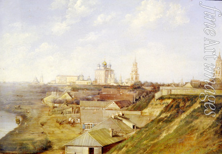 Ivanov Nikolai Stepanovich - View of the citadel in Ryazan