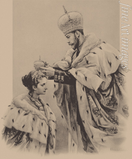Samokish-Sudkovskaya Elena Petrovna - The Coronation of Empress Alexandra Fyorodovna