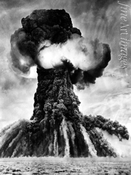 Unbekannter Fotograf - Die erste Zündung einer sowjetischen Atombombe am 29. August 1949 in Semipalatinsk