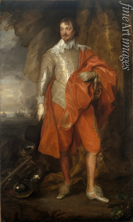 Dyck Sir Anthonis van - Porträt der Robert Rich, 2. Earl of Warwick (1587-1658)