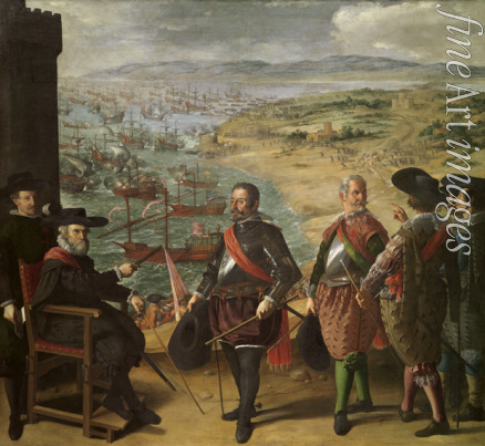 Zurbarán Francisco de - Die Verteidigung von Cádiz gegen die englische Flotte 1625