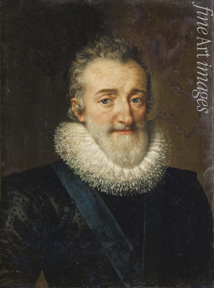 Pourbus Frans der Jüngere - Porträt von Heinrich IV., König von Frankreich (1553-1610)