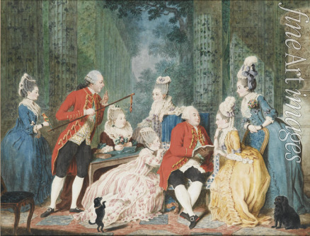 Carmontelle Louis - Society in the Palais Royal