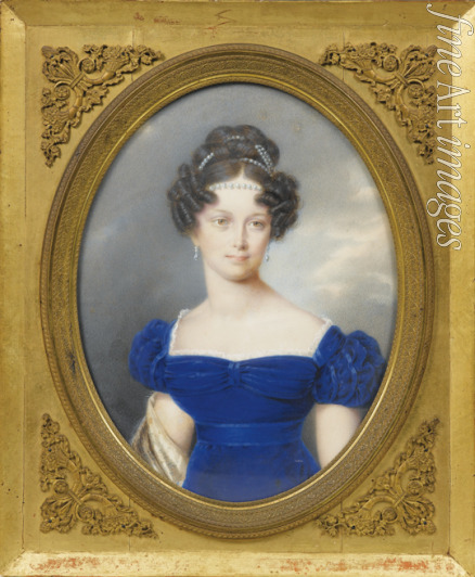 Lieder Friedrich Johan Gottlieb - Princess Henrietta of Nassau-Weilburg (1797-1829), the wife of Archduke Charles of Austria