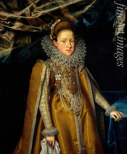Pourbus Frans the Younger - Portrait of Archduchess Maria Maddalena of Austria (1587-1631), Grand Duchess of Tuscany