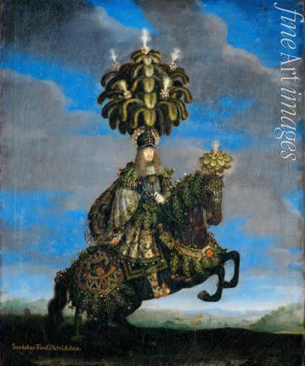 Thomas Jan van Ieperen - Gundakar Graf Dietrichstein (1623-1690), zu Pferd im Roßballett