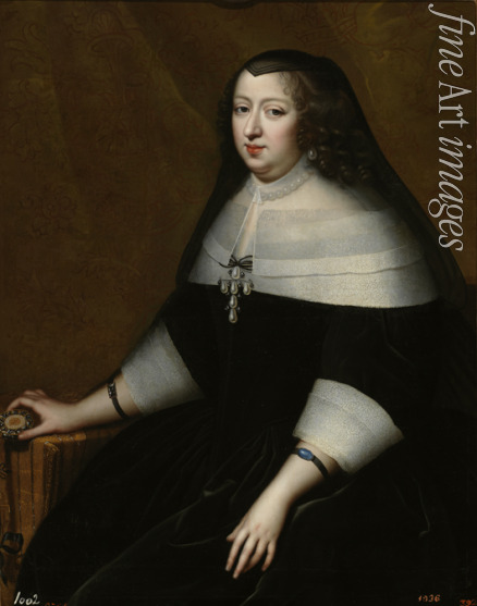 Beaubrun Charles - Portrait of Anne of Austria (1601-1666)