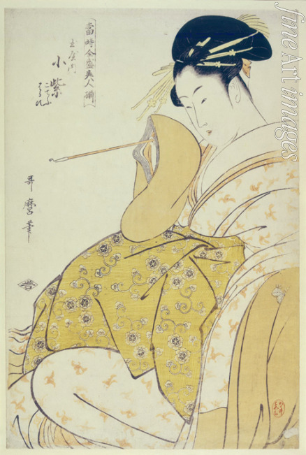Utamaro Kitagawa - Komurasaki of the Tamaya