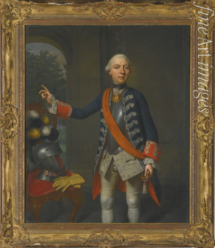 Verheyden Mattheus - Portrait of Friedrich Wilhelm Ernst, Count of Schaumburg-Lippe (1724-1777)