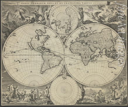 Visscher Nicolaes - Orbis terrarum nova et accuratissima tabula