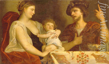 Padovanino - Eumenes and Roxana