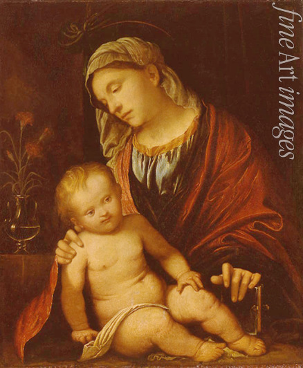Romanino Gerolamo - Virgin and Child