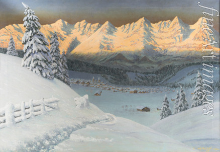 Weschtschilow Konstantin Alexandrowitsch - Winterlandschaft