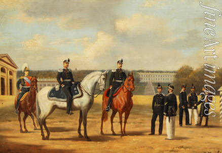 Matveyev Nikolai Sergeyevich - Grenadiers at Tsarskoe Selo