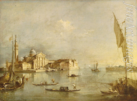 Guardi Francesco - Blick auf die Insel San Giorgio Maggiore