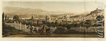 Clark John Heaviside - Panoramic View of Tiflis