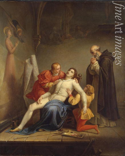Couder Auguste - Der Tod des Malers Masaccio
