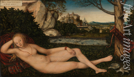 Cranach Lucas the Younger - The Nymph of the spring
