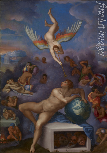 Allori Alessandro - Der Traum. (Allegorie des menschlichen Lebens) Nach Michelangelo