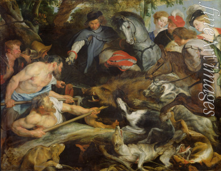 Rubens Pieter Paul - The Wild Boar Hunt
