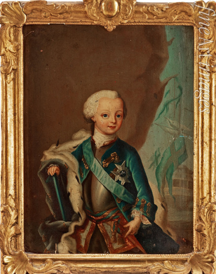 Pasch Ulrika Fredrika - Porträt von Prinz Karl XIII. von Schweden