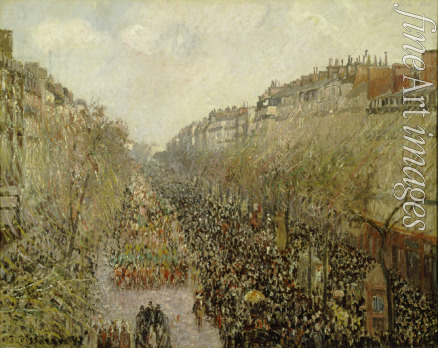 Pissarro Camille - Boulevard Montmartre: Mardi Gras