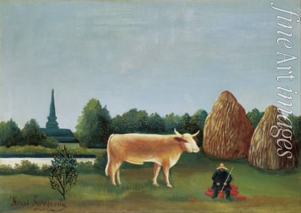 Rousseau Henri Julien Félix - Scene in Bagneux on the Outskirts of Paris