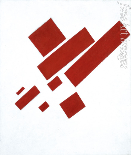 Malewitsch Kasimir Sewerinowitsch - Suprematistische Komposition (mit acht roten Rechtecken)