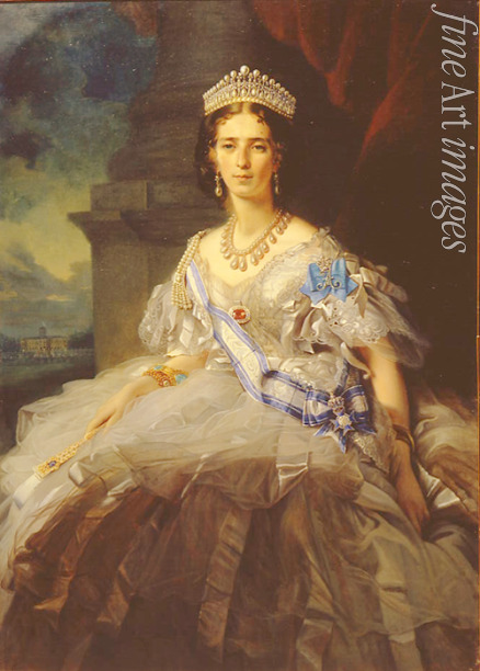 Winterhalter Franz Xavier - Portrait of Princess Tatiana Yusupova (1828-1879)