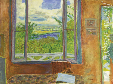 Bonnard Pierre - Offenes Fenster zur Seine (Vernon)