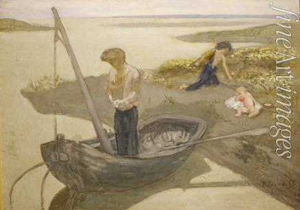Puvis de Chavannes Pierre Cécil - The Poor Fisherman