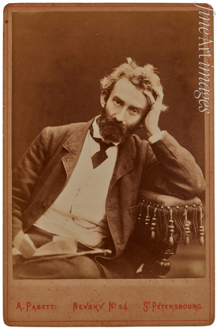 Fotoatelier A. Pasetti - Porträt von Nikolai Miklucho-Maklai (1846-1888)