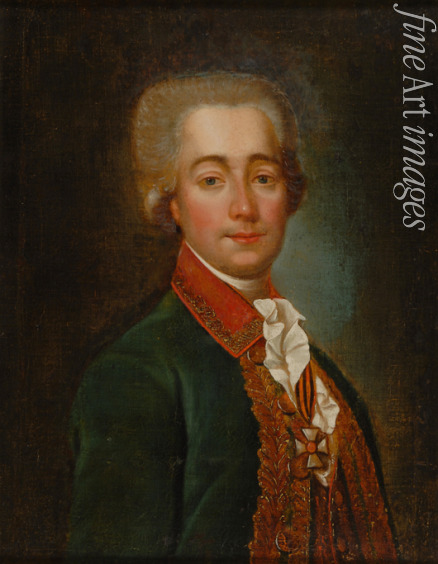 Levitsky Dmitri Grigorievich - Portrait of Count Semyon Romanovich Vorontsov (1744-1832)