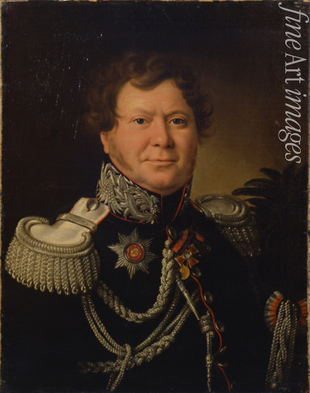 Argunov Nikolai Ivanovich - Portrait of General Nikolay Nikolayevich Muravyov (1768-1840)