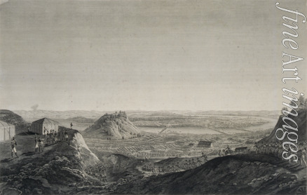 Klauber Ignaz Sebastian - Die Überquerung der Memel durch die Napoleonische Armee am 24. Juni 1812