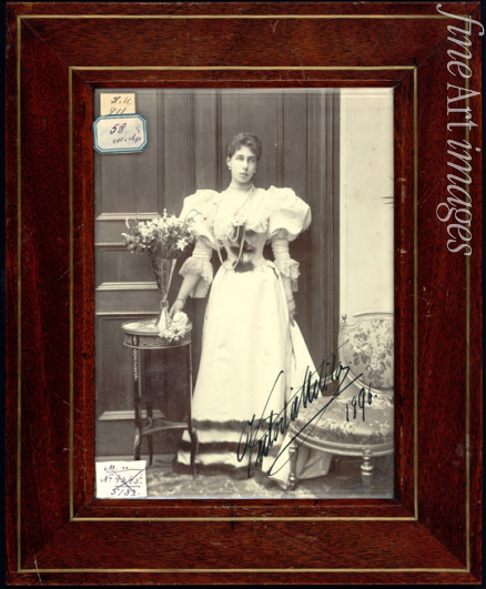 Unbekannter Fotograf - Prinzessin Victoria Melita von Sachsen-Coburg und Gotha (1876-1936)
