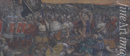 Wasnezow Viktor Michailowitsch - Die Schlacht auf dem Schnepfenfeld am 8. September 1380