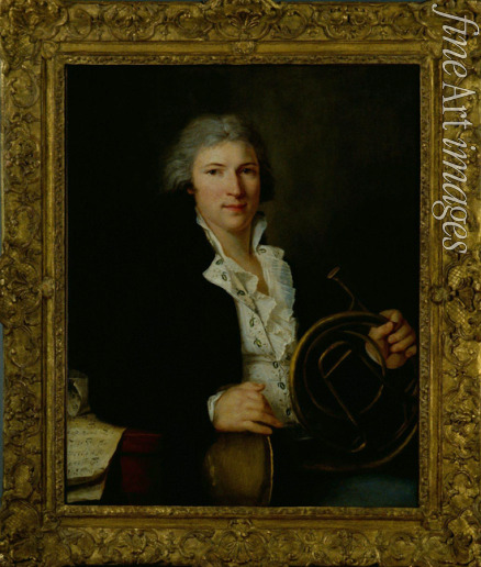 Unbekannter Künstler - Porträt von Komponist Frédéric Duvernoy (1765-1838)